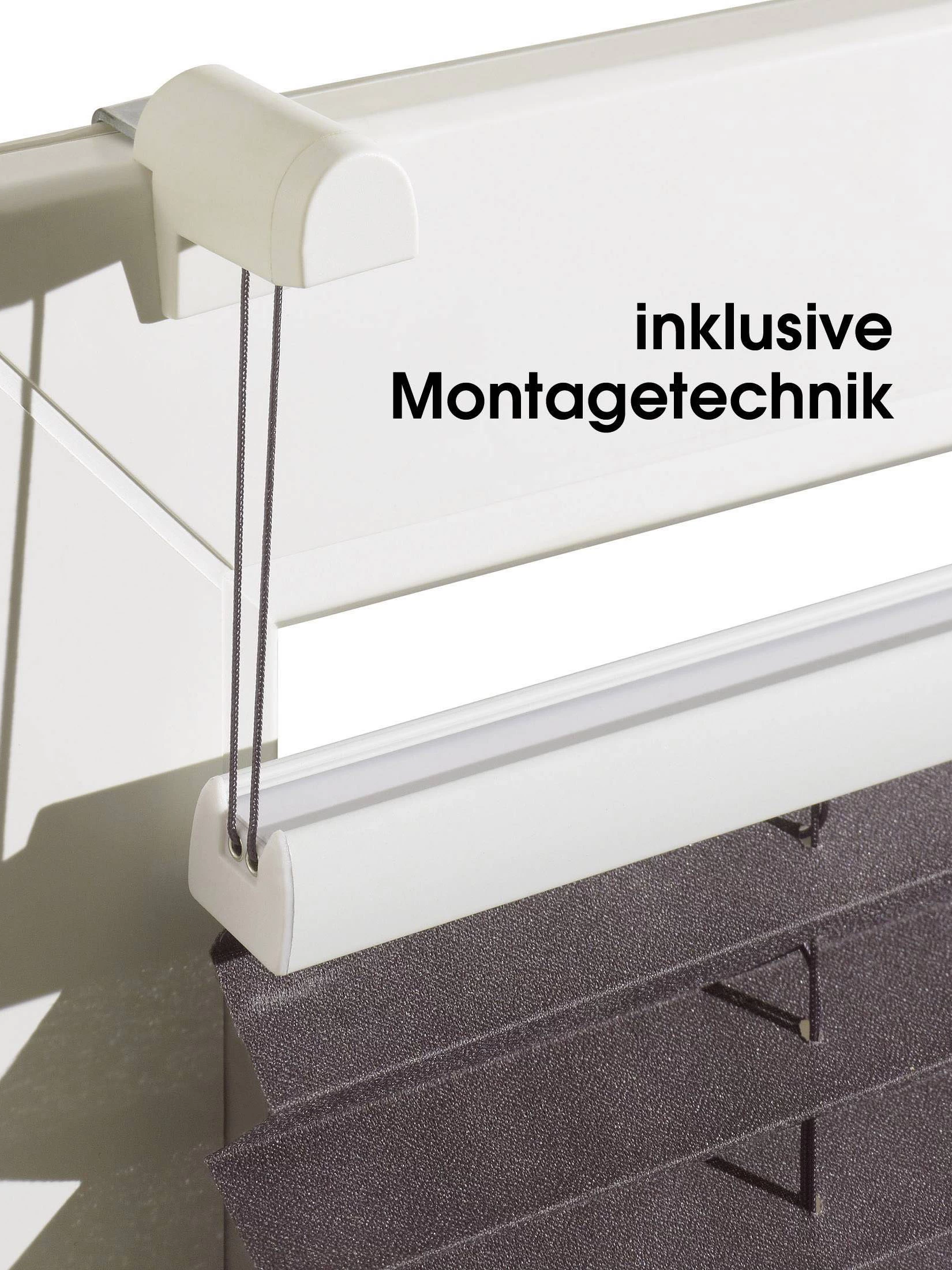 Plissee, Anthrazit – Bild 3