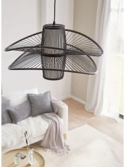 Hängeleuchte, Schwarz