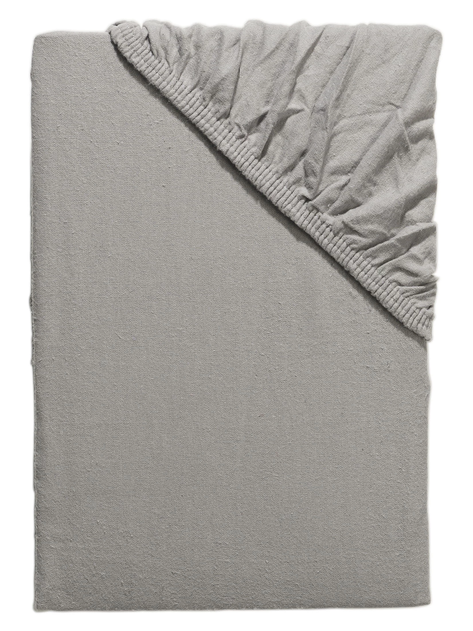 Flanell-Spannbetttuch, Sharkskin