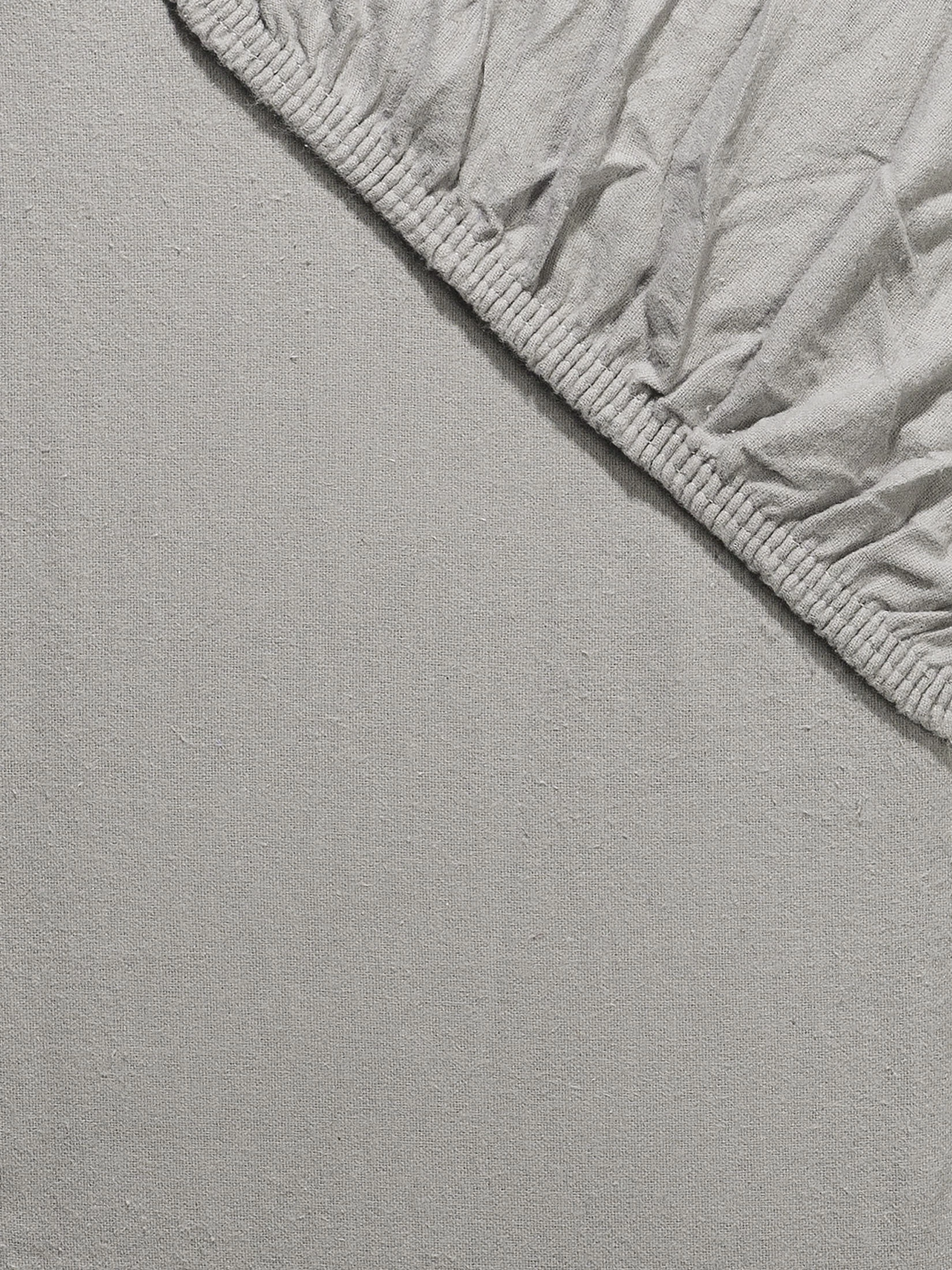 Flanell-Spannbetttuch, Sharkskin – Bild 3