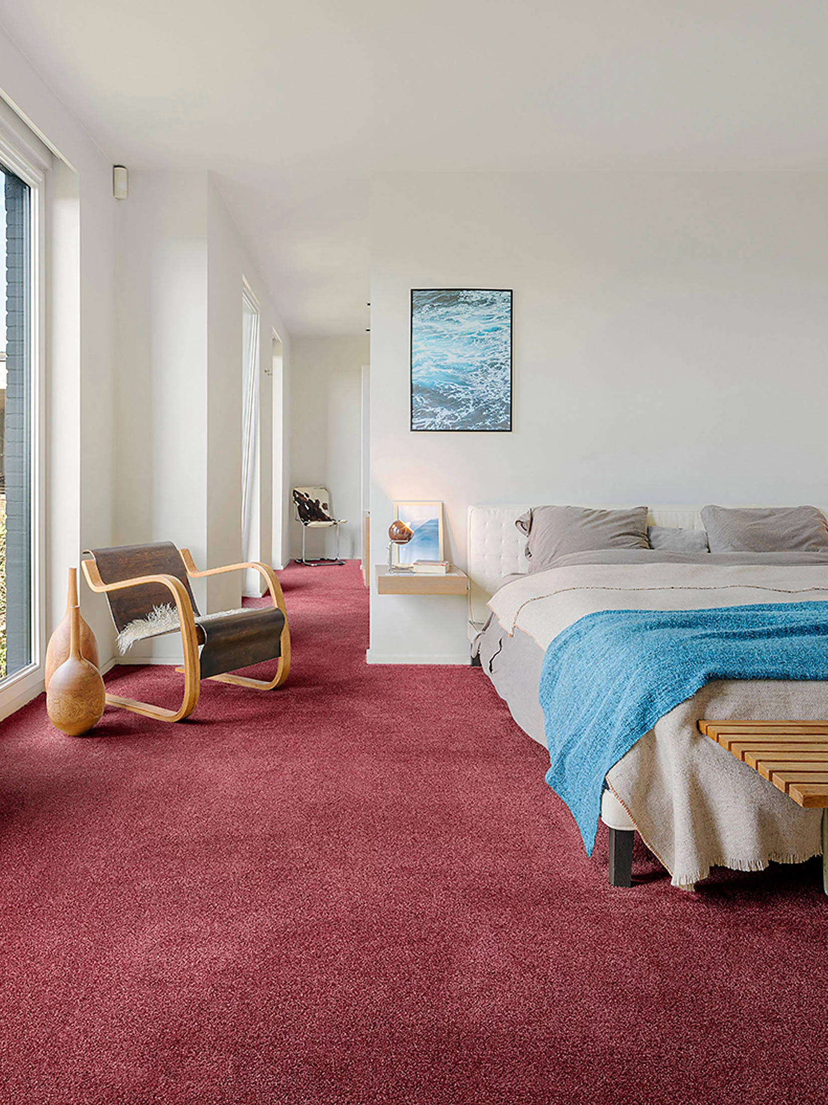 Velours-Teppichboden, Koralle 14