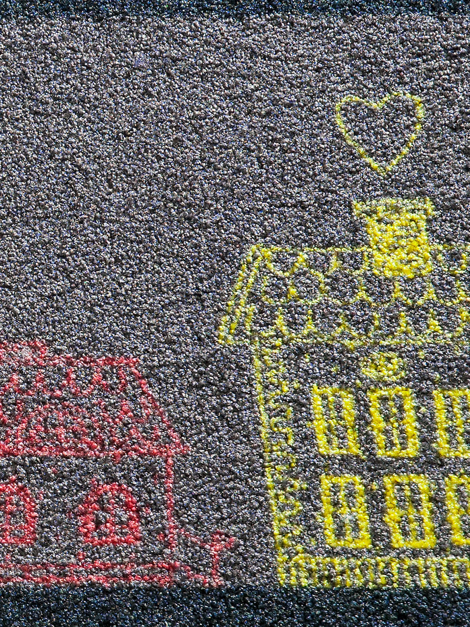 Fußmatte, Sweet Home Bunt – Bild 3