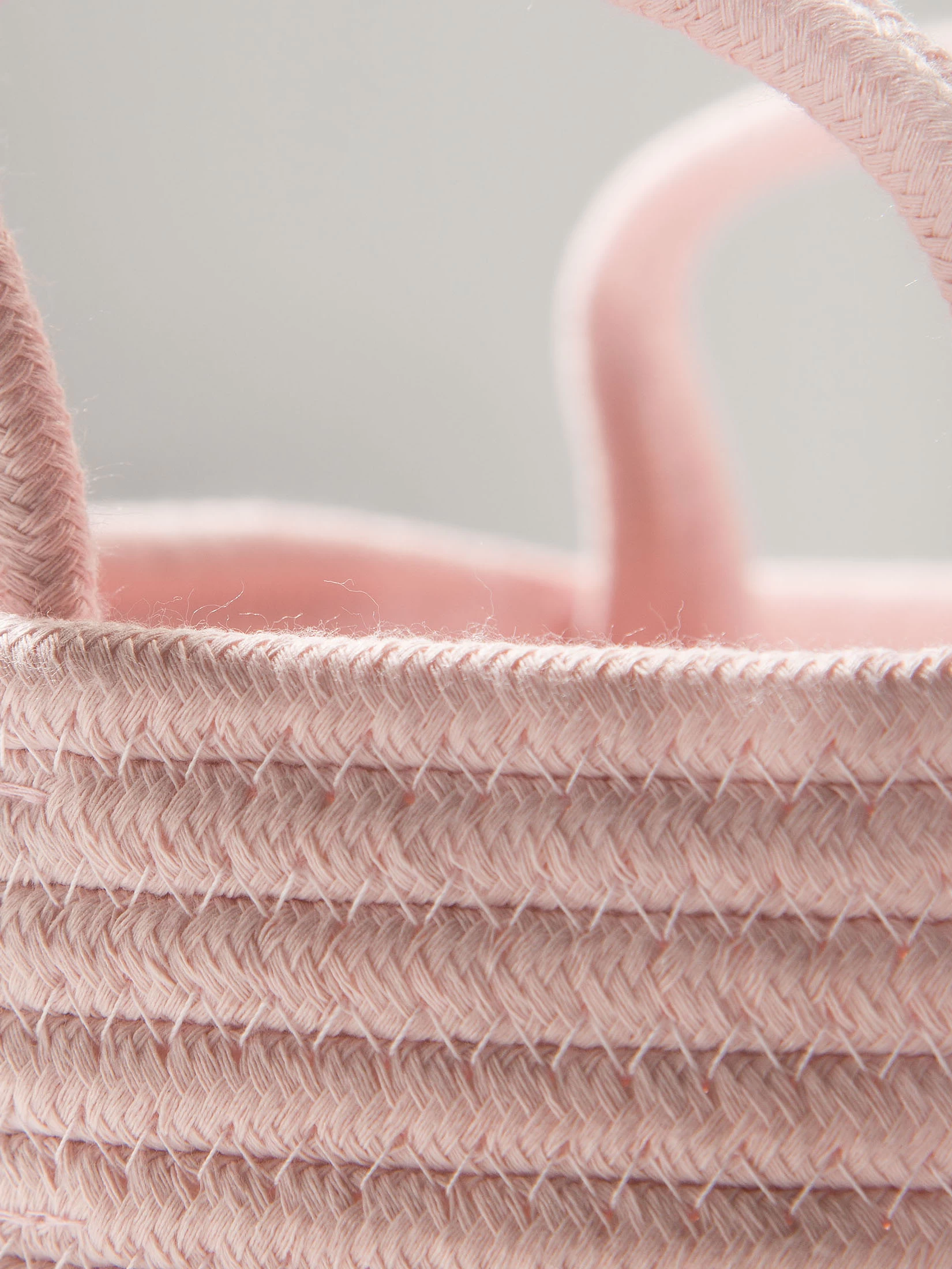 Korb, Samtrosa – Bild 2