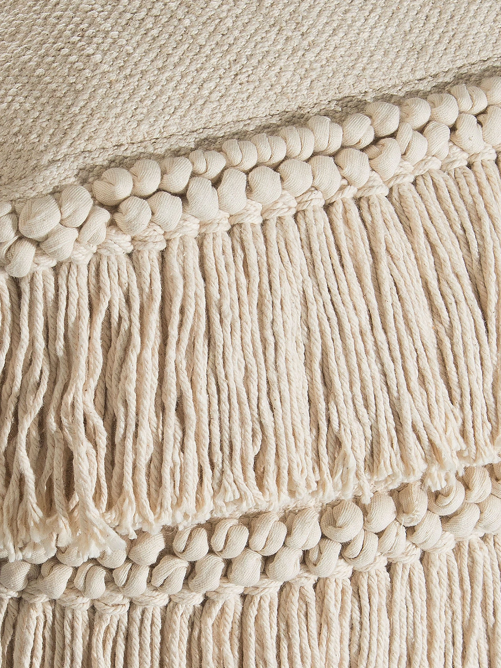 Pouf, Offwhite – Bild 3