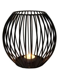 Teelichthalter, Black