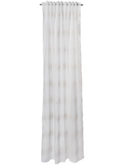 Vorhang Mit Gardinenband, Beige