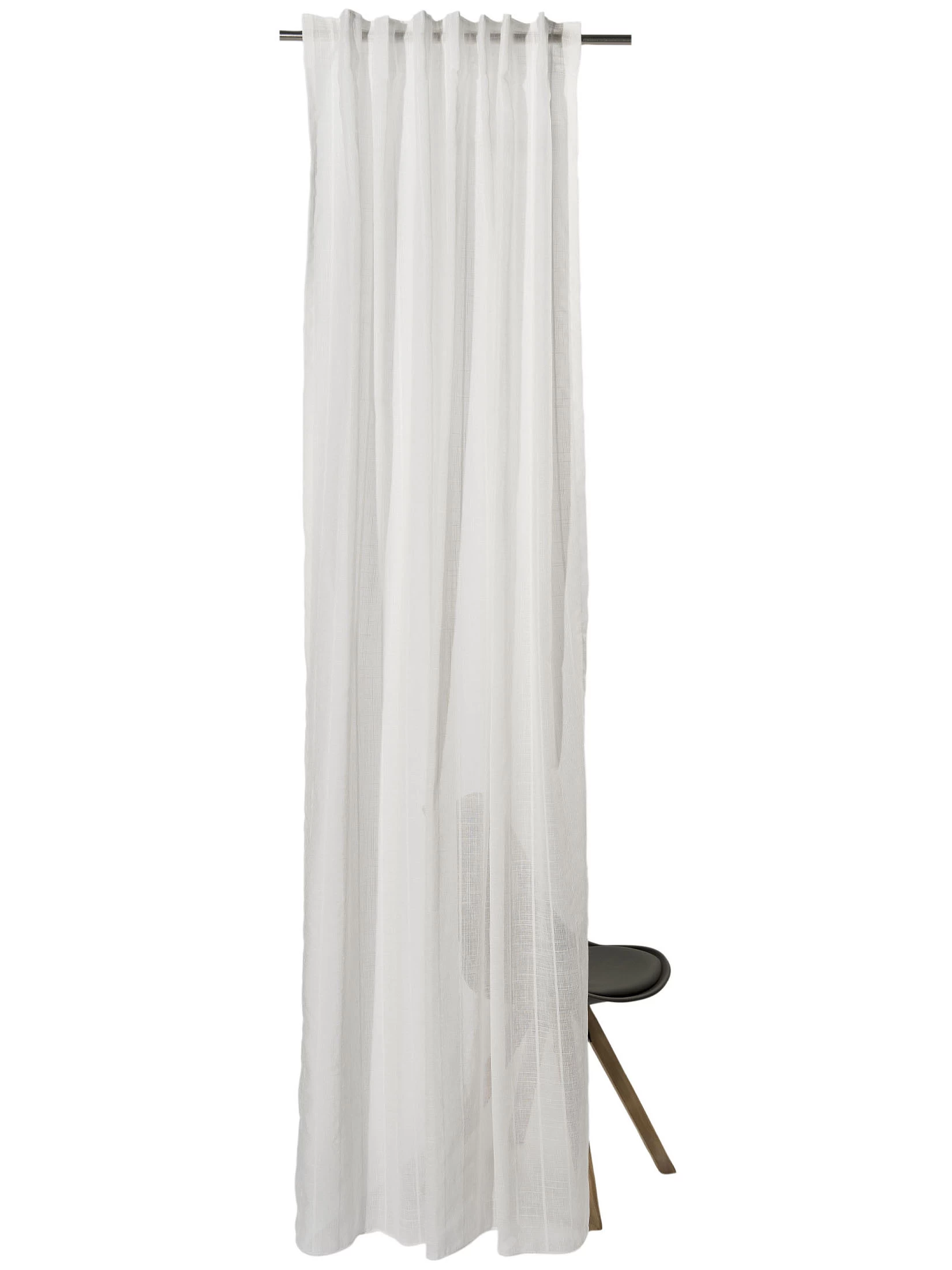 Vorhang Mit Gardinenband, Natur – Bild 2