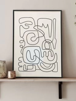 Leinwandbild, Schwarz/Weiss