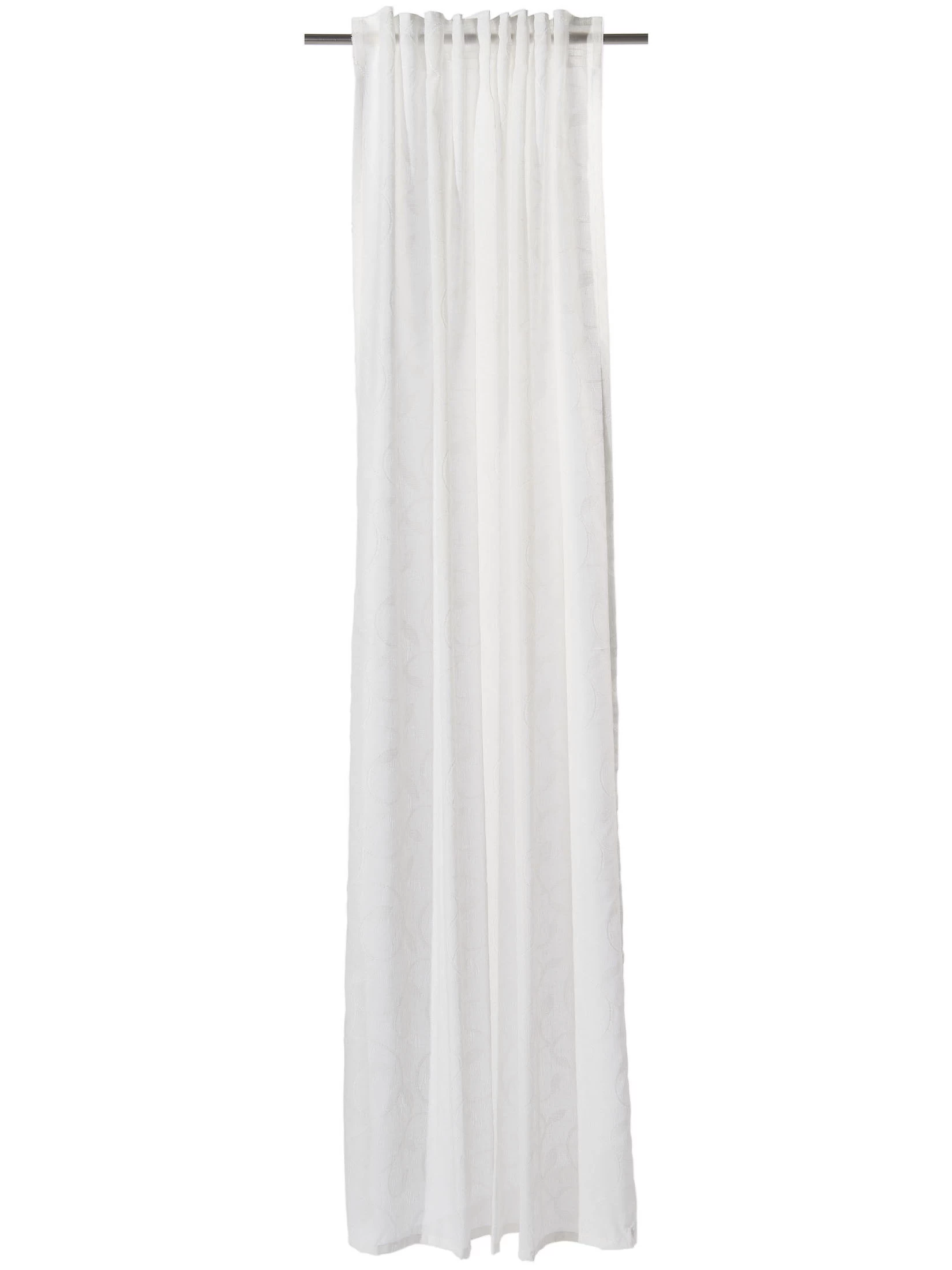 Vorhang Mit Gardinenband, Offwhite – Bild 2