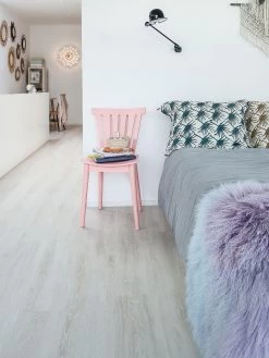 Vinylboden, Eiche Weiss 109S