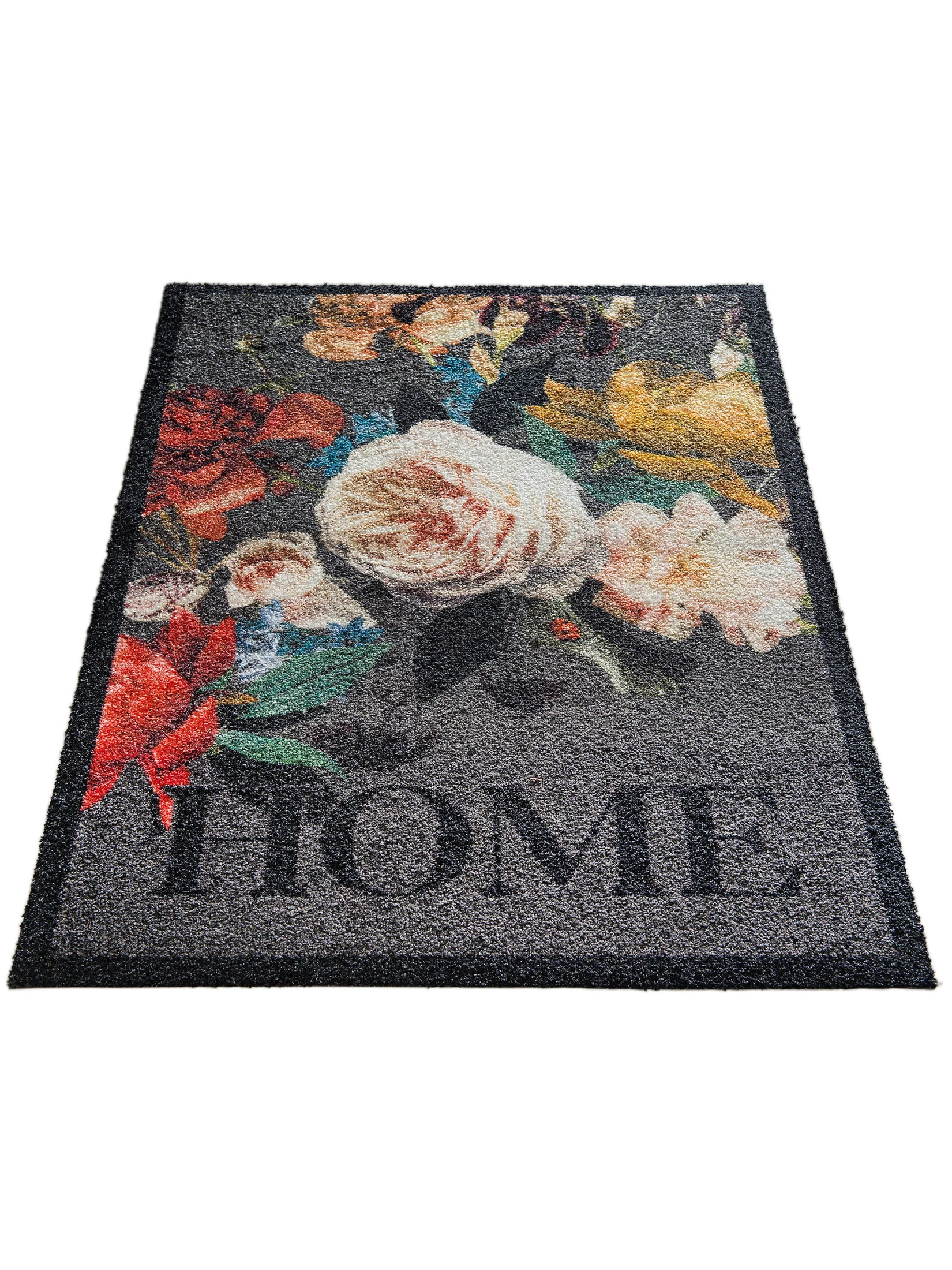 Fußmatte, Dutch Flower Anthrazit – Bild 2