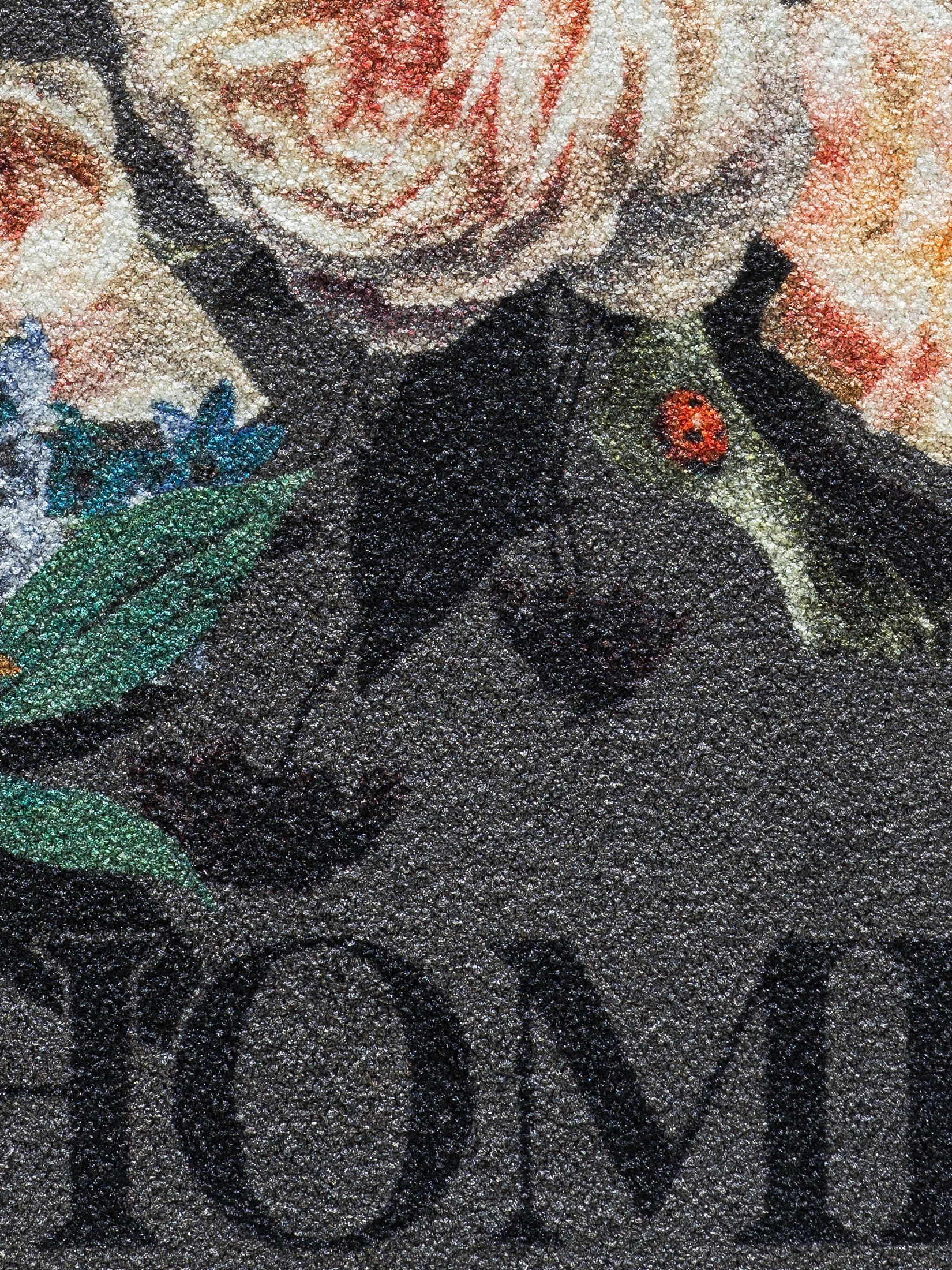 Fußmatte, Dutch Flower Anthrazit – Bild 3