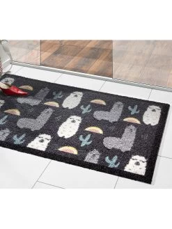 Fußmatte, Lama All Over