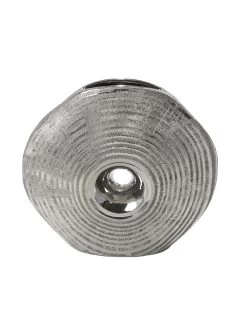 Deko-Vase, Silber