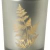 Teelichthalter, Dunkelgrün/Gold