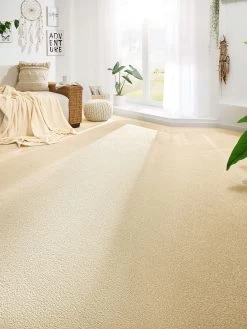 Velours-Teppichboden, Natur