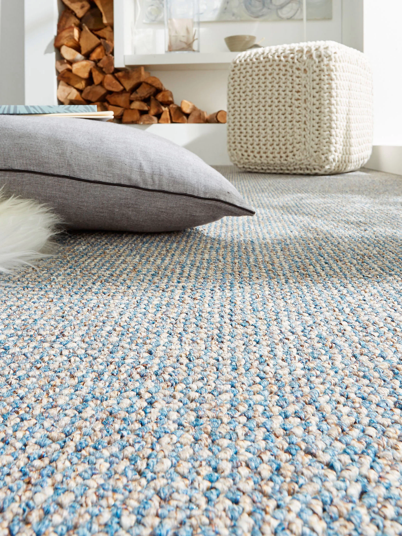 Schlingen-Teppichboden, Midnight Blue 33 – Bild 2