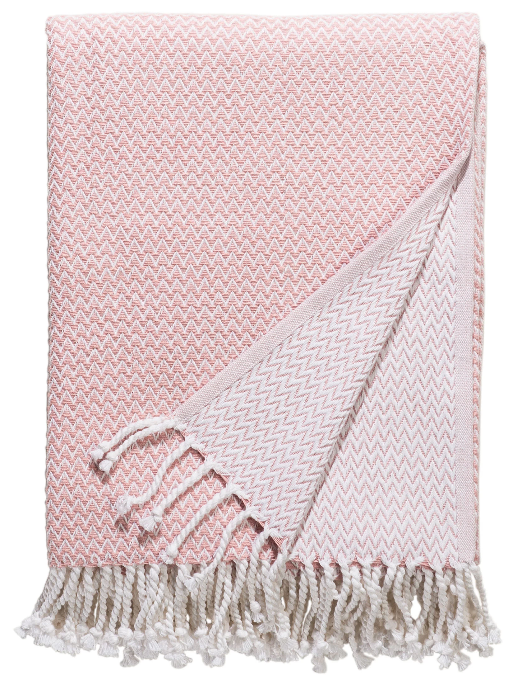 Decke, Altrosa – Bild 2