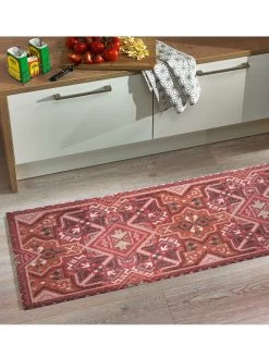 Fußmatte, Vintage Boho Kelim