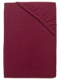 Spannbetttuch, Bordeaux