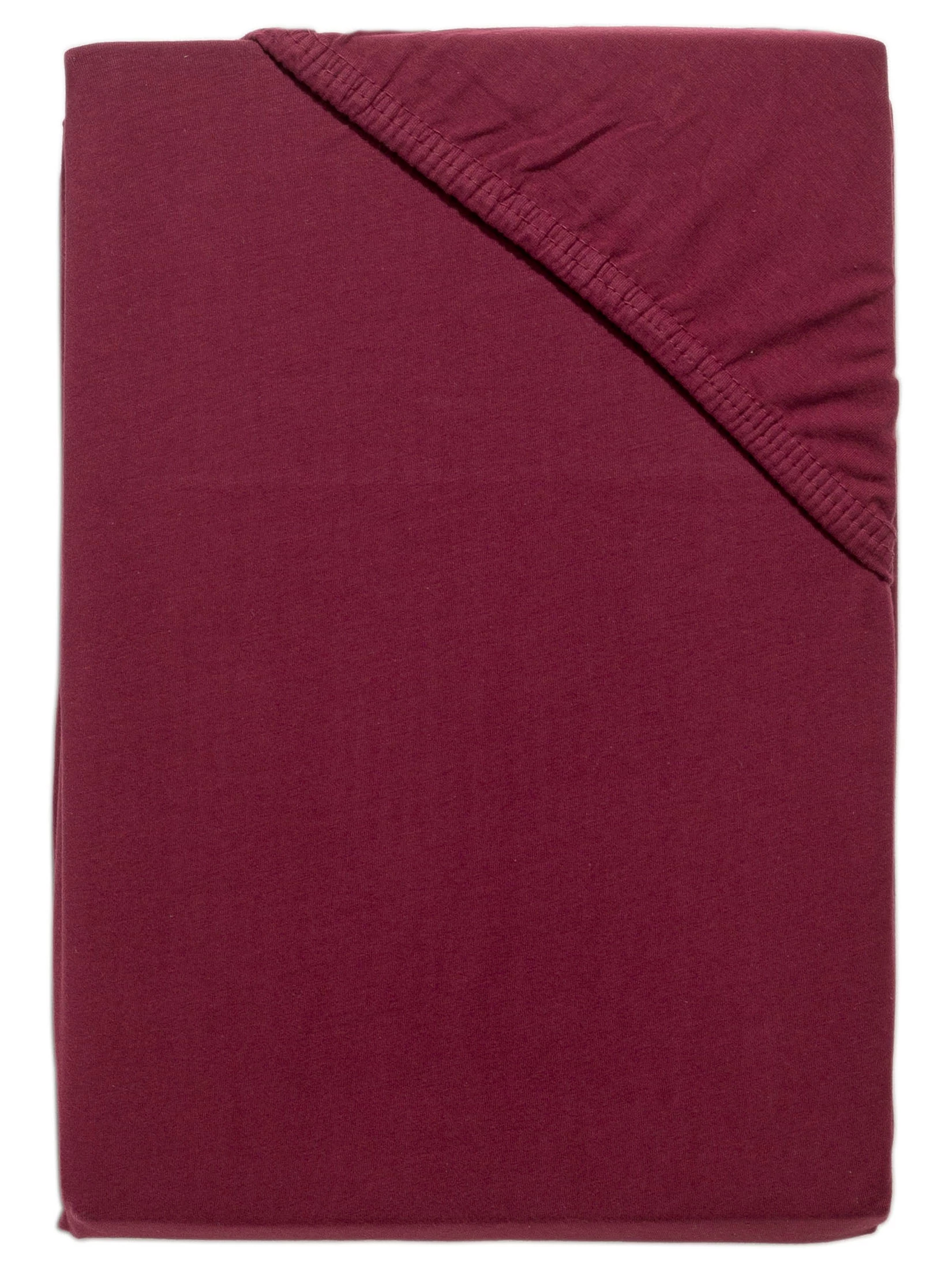 Spannbetttuch, Bordeaux