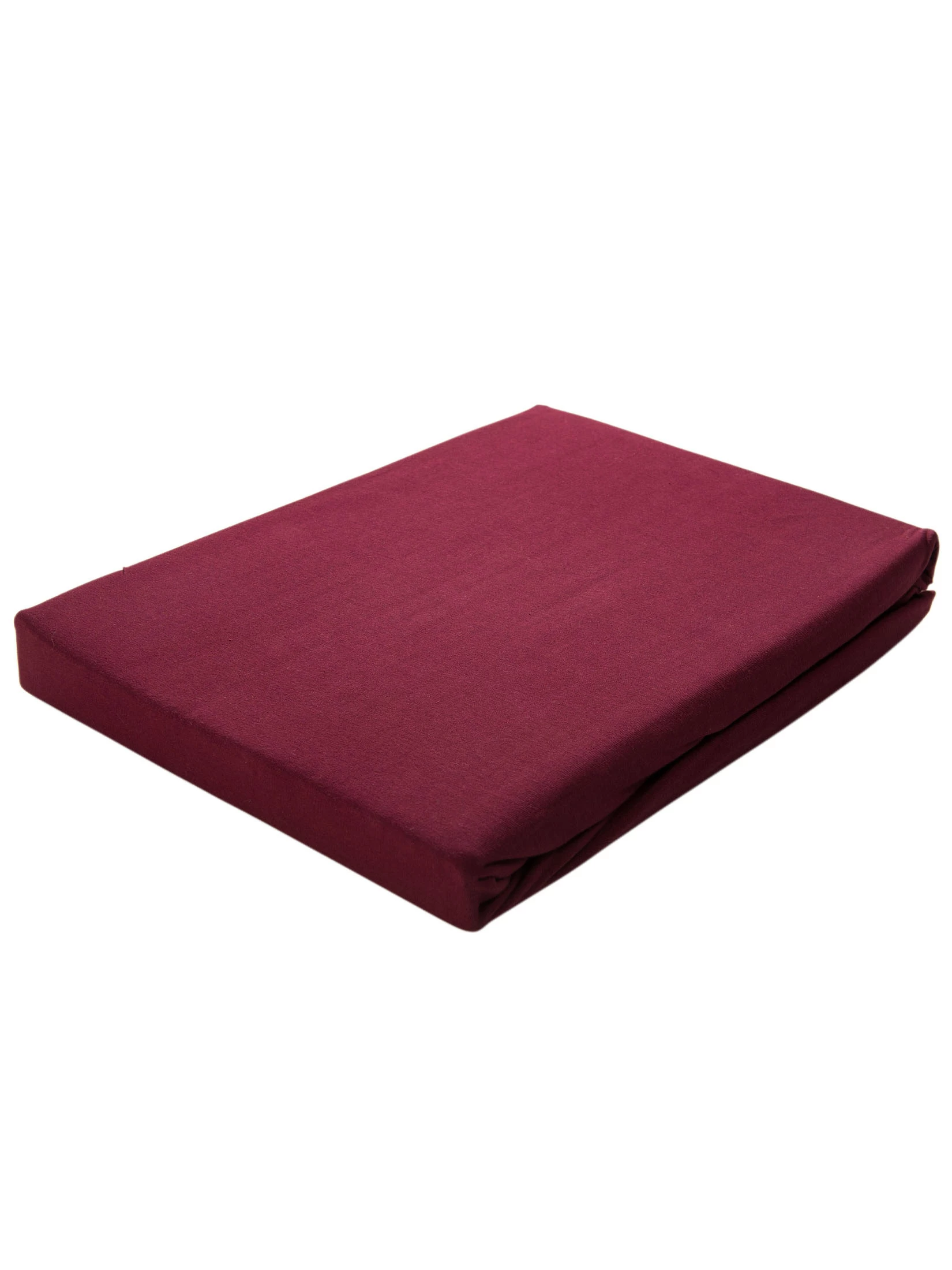 Spannbetttuch, Bordeaux – Bild 2