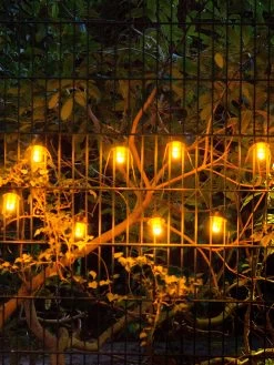 Lichterkette, Schwarz