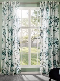Vorhang Mit Gardinenband, Jade