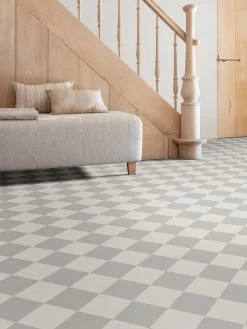 Vinyl-Rollenware, Karo Silber 592