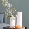 Deko-Vase, Weiss