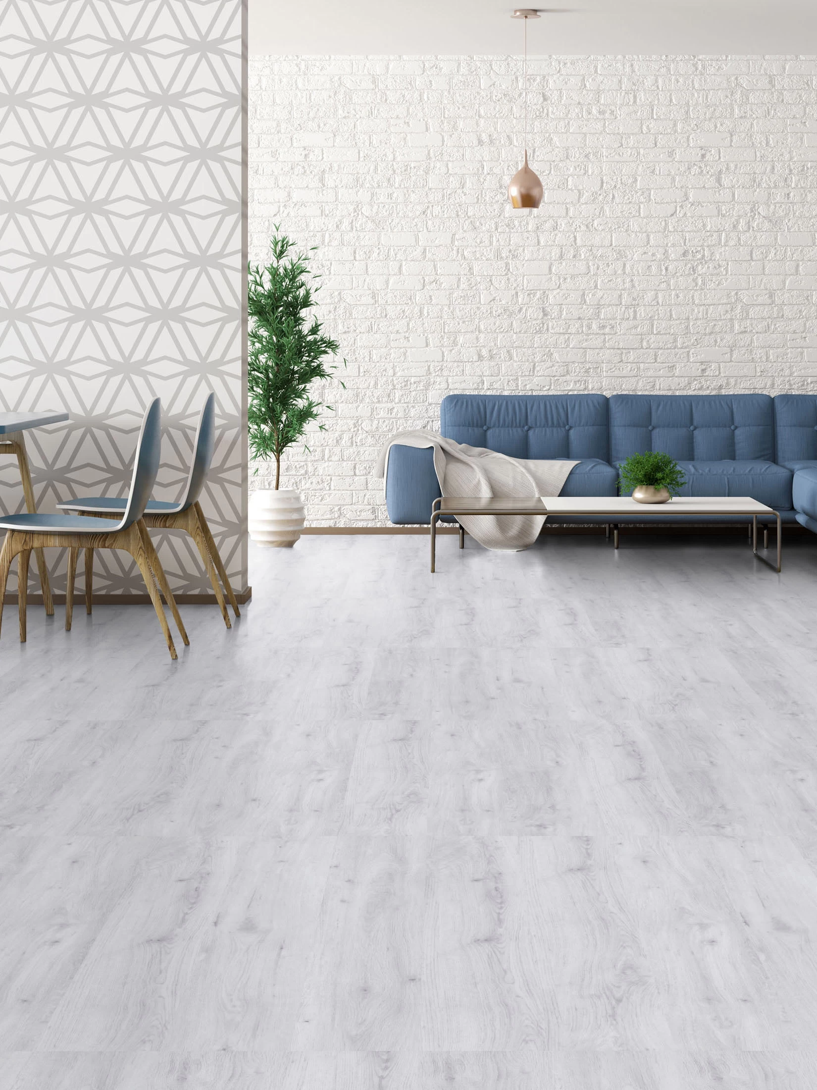 Vinylboden, Nordic White 61101429 – Bild 2