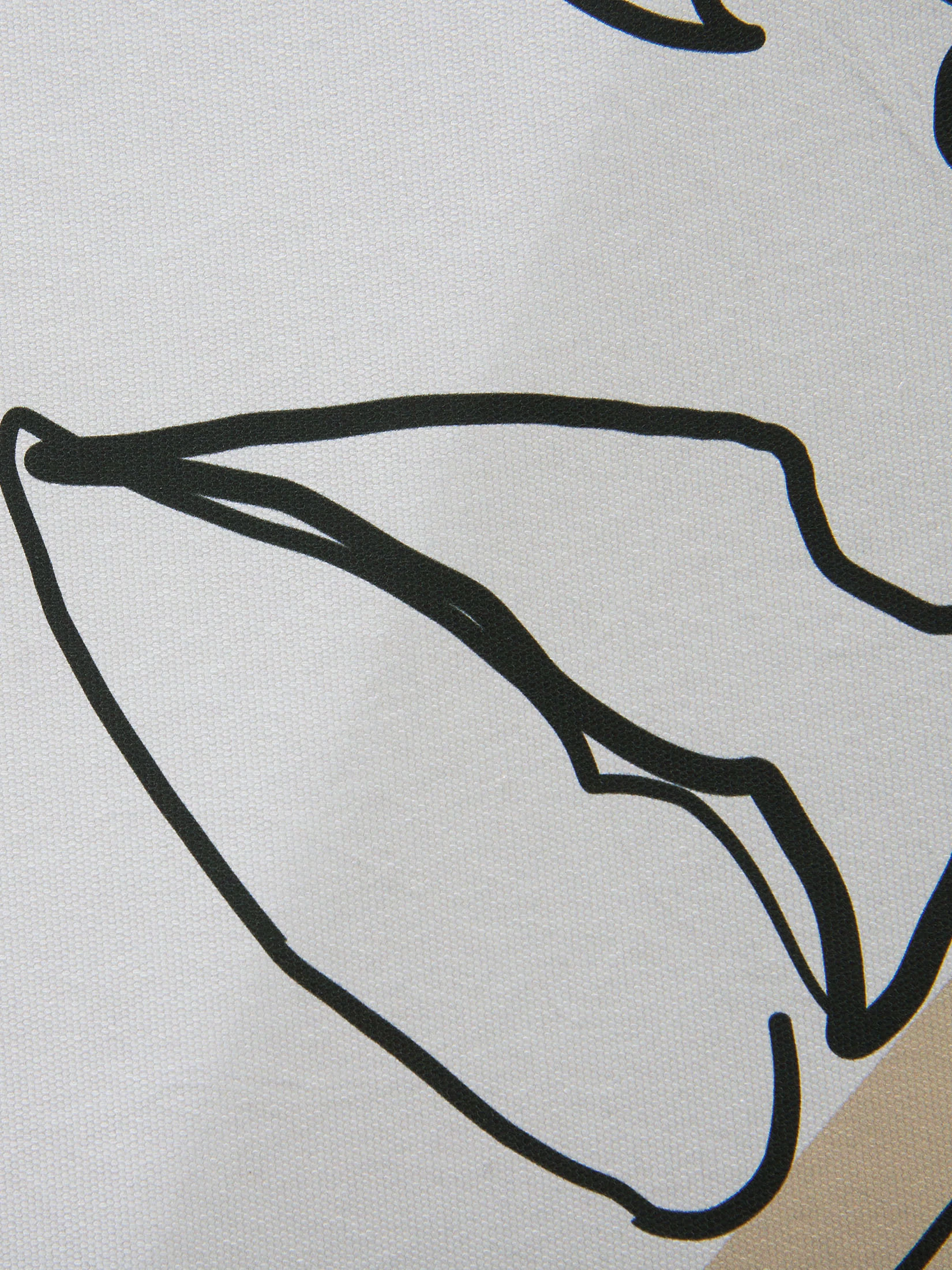 Leinwand-Druck-gerahmt, Weiss/Beige – Bild 3