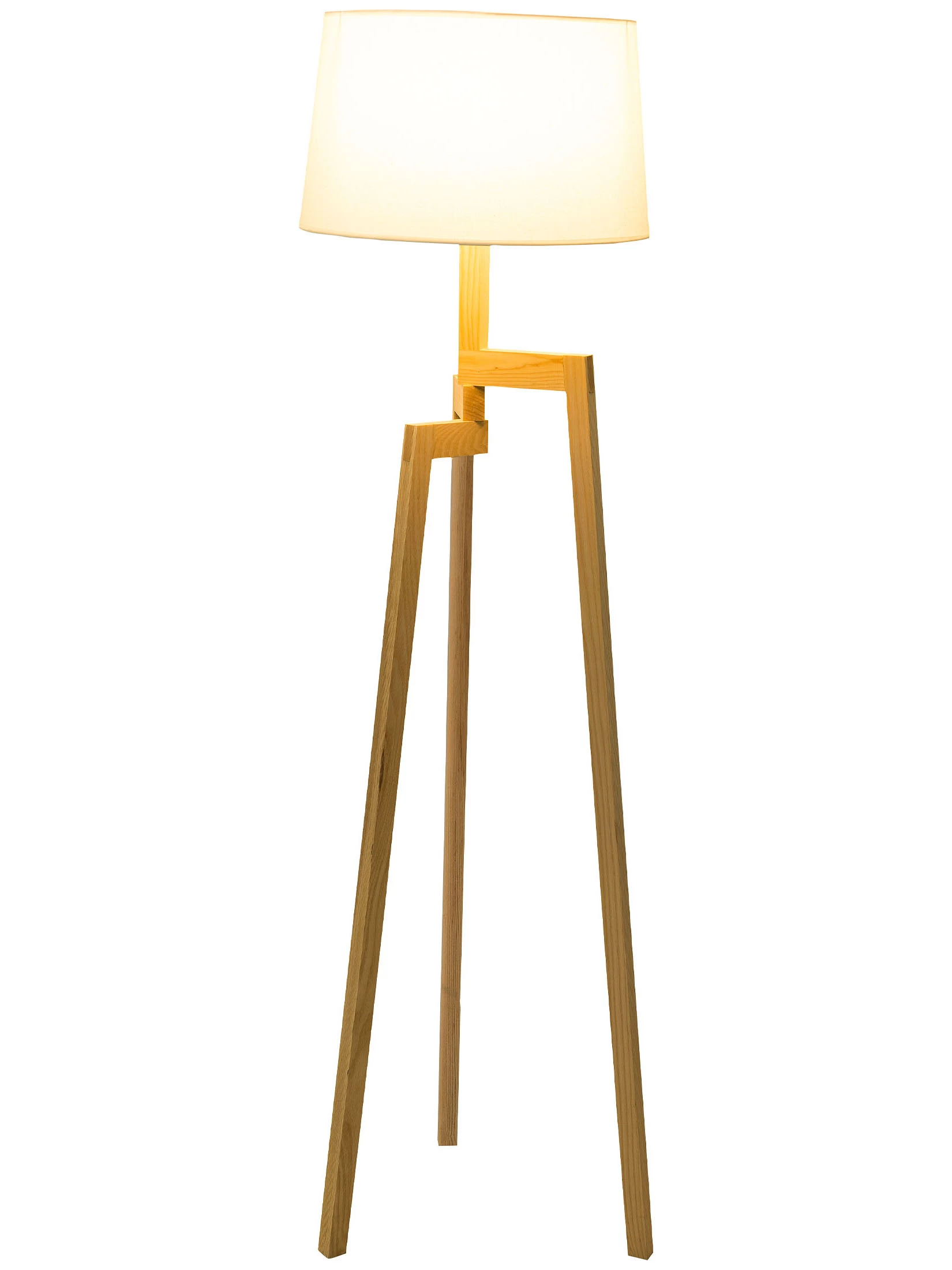 Standleuchte, Natural/White