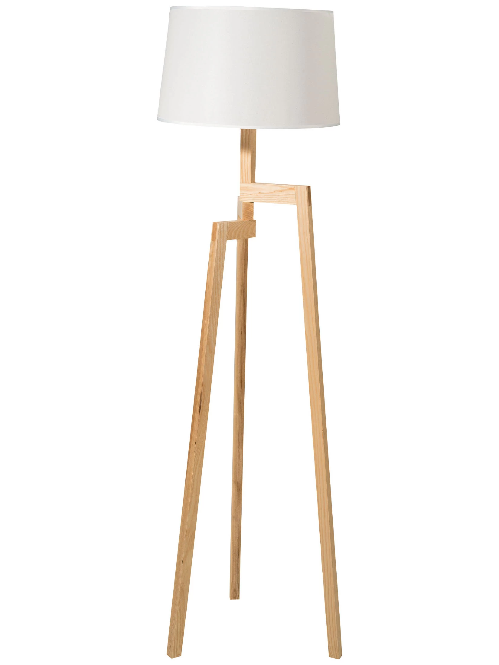 Standleuchte, Natural/White – Bild 2