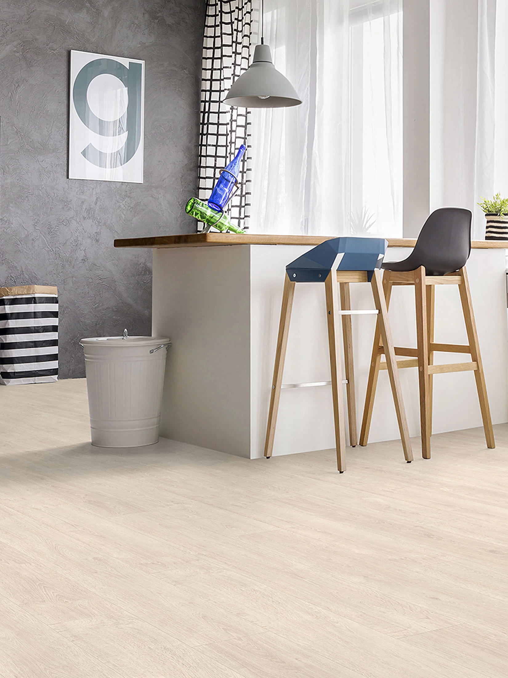 Klick-Laminat, Eiche Creme 62258