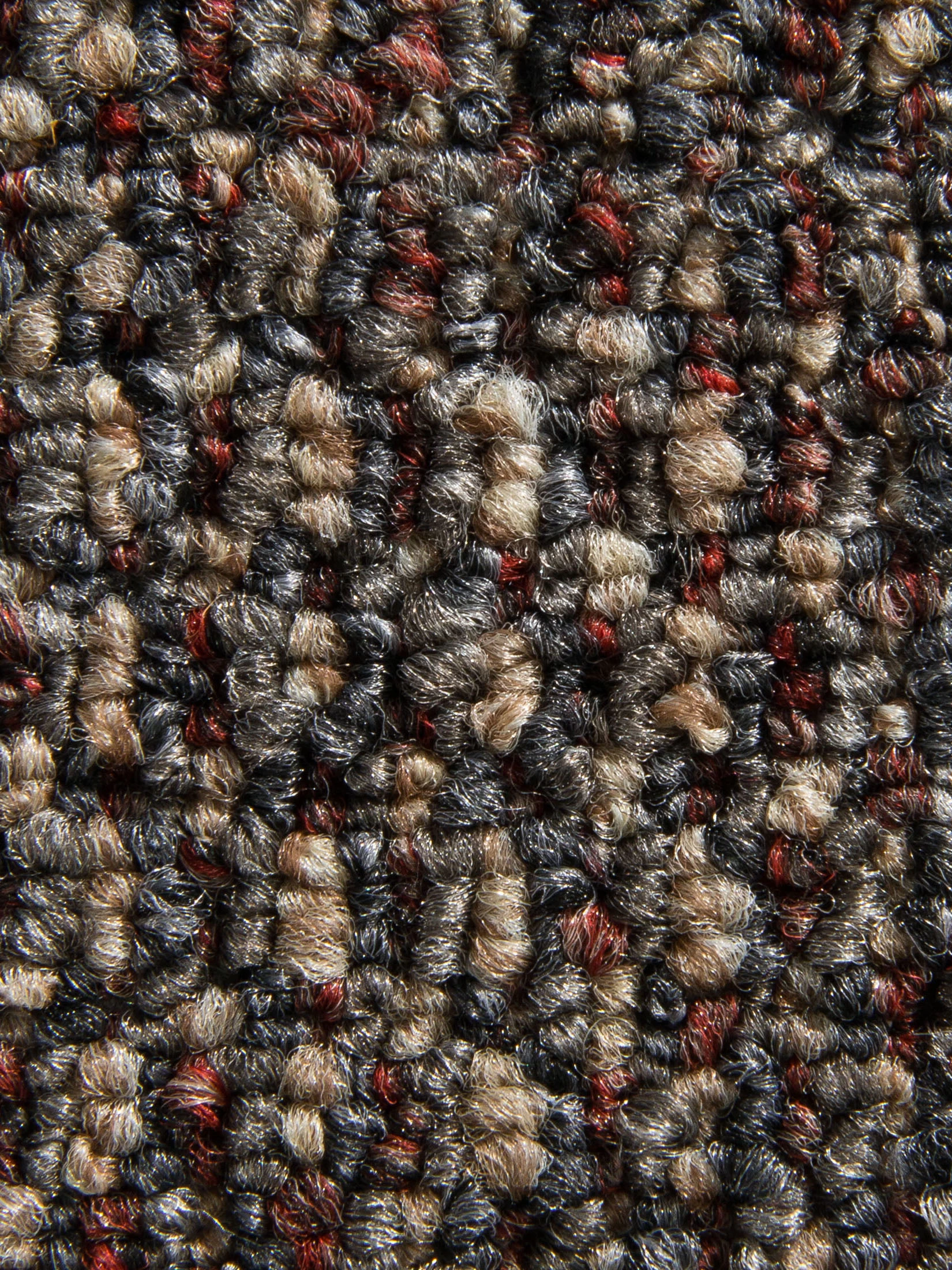 Teppichbodenfliese, Rotbeige – Bild 2