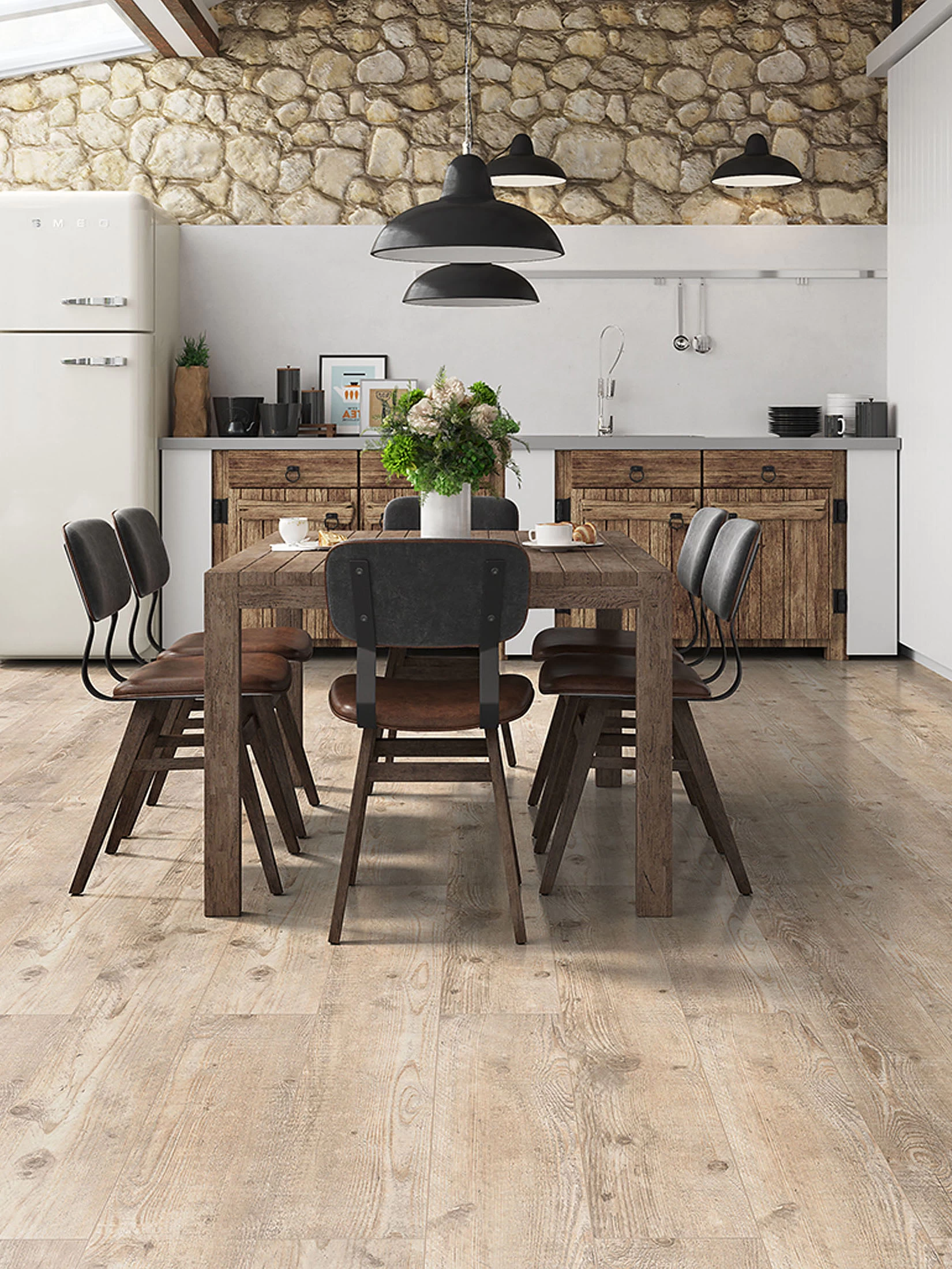 Klick-Laminat, Pine Light Wood 62263