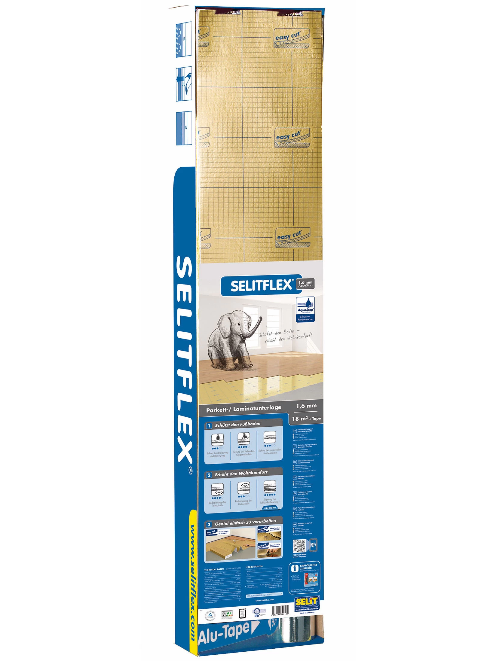 Dämmunterlage, Dunkelbeige – Bild 2