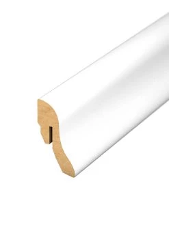 Sockelleiste, Grundierfolie Weiß