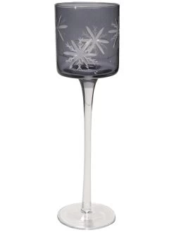 Teelichthalter, Grau