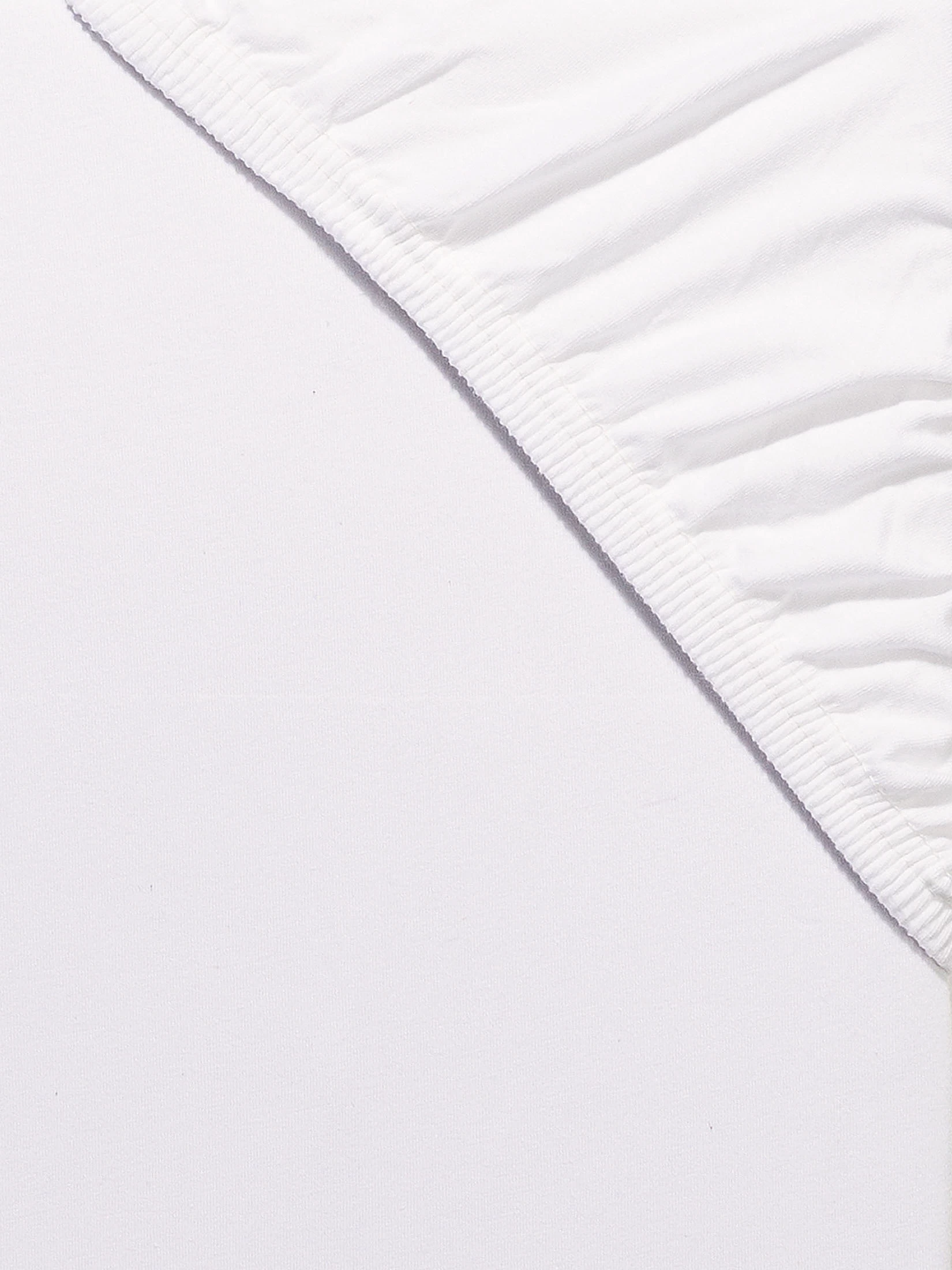 Spannbetttuch, Weiss – Bild 3