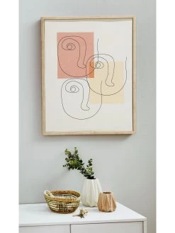 Leinwand Druck, Multicolor