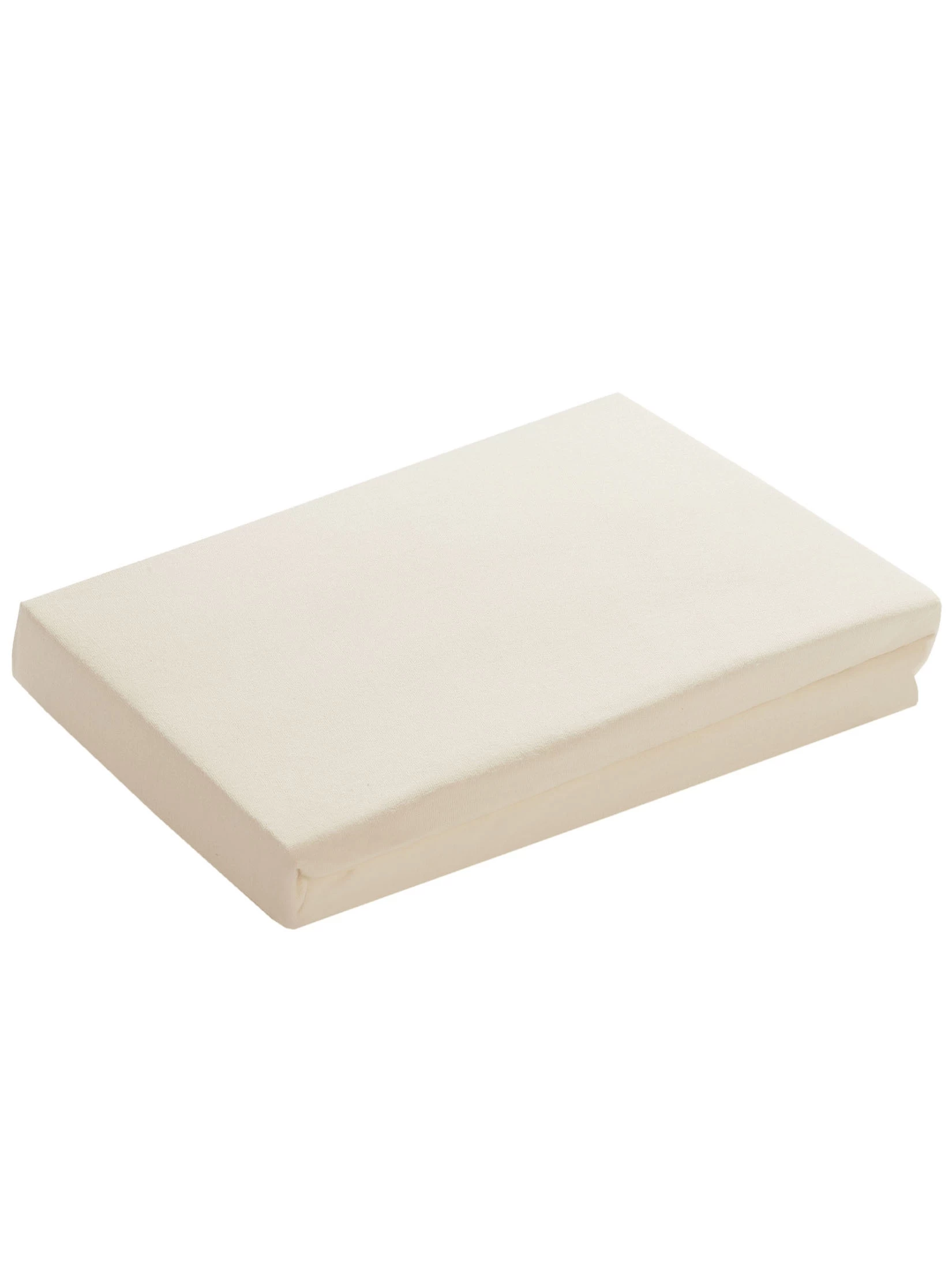 Spannbetttuch, Creme – Bild 2