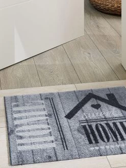 Sauberlaufmatte, Home Sweet Grey