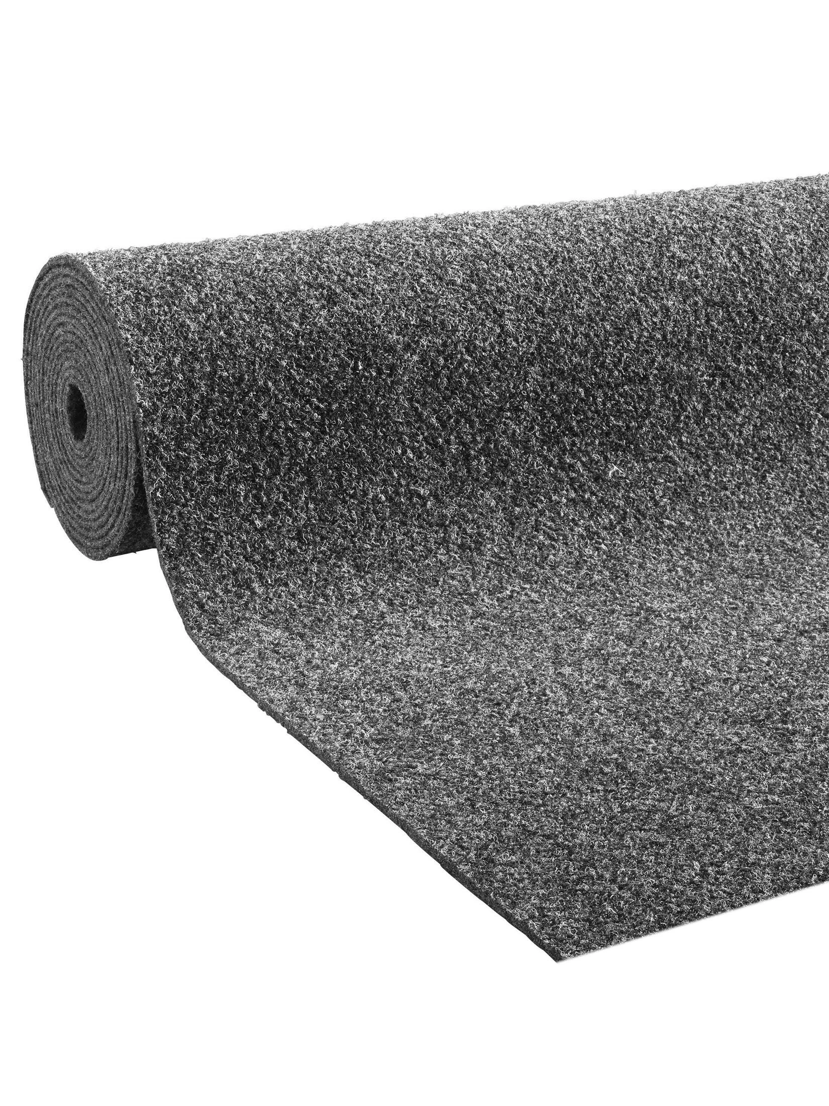 Nadelfilz-Teppichboden, Dunkelgrau