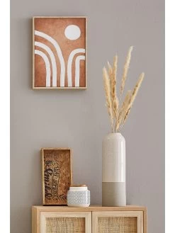 Leinwand Druck, Ocker